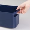 Bathroom Storage Bins*Blue Plastic Baskets For Shelves/Home/Pantry*Storage Box
