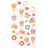 Playhouse Kawaii Kitchen Strawberry Scented Scratch & Sniff Sticker Sheets - 1 Pack