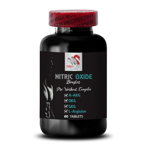 OKG - NITRIC OXIDE BOOSTER - nitric oxide supplements for men, workout power, strength booster, recovery formula, energy boost, fitness support, endurance mix, performance booster 1 Bottle 60 Tablets