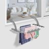 Greenfields Compact Foldable Radiator Clothes Airer Drying Space, 5 Sturdy Bars, Space-Saving Laundry Drying Rack for Indoor Use