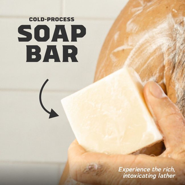 Dr. Squatch Natural Exfoliating Soap Bar, Cedar Citrus -5oz for
