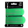 Manbi Jumbo Ski Tie, 38mm Wide, Plastic, Jumbo Style, Assorted Colours
