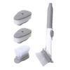 EliteKoopers 1Pcs Dish Brush Double Use Soap Dispenser Sponge Head Replacement Home Kitchen Pot