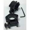 Mount Ring 1 in Diameter: 09 mm High (Black) Set of 2