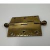 Door Hinge 3” X  2-1/2”  Solid Brass Architectural Grade with Removable Pin