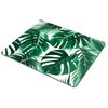 Wasach Tropical Leaf Mousepad - Mat - Beautiful Design - Leaves Green with White Background Rectangle Mouse pad