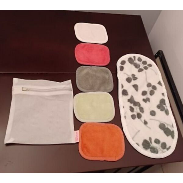 NEW! The Original MakeUp Eraser Set with Laundry Bag & Extra Large Face Towel