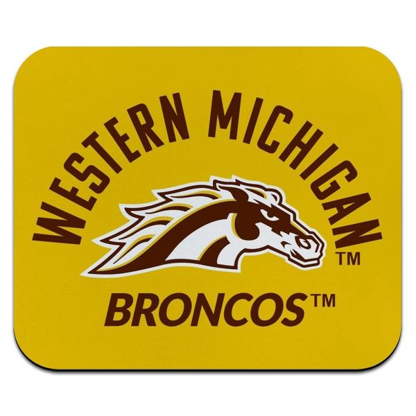 Western Michigan University Broncos Low Profile Thin Mouse Pad Mousepad