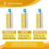 2 50ML Dental Bite Registration Material REGULAR Set Unflavored + 4 Mixing Tips