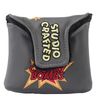 Studio Crafted Golf Cherry Bombs Mallet Putter Cover Magnetic Golf Putter Headcover (Gray)