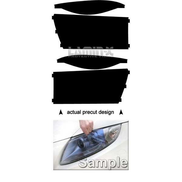 Lamin-x Custom Fit Blue Lighting Covers for Dodge Ram (06-08)