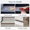 Stair Edge Trim (Brown, 3 in x 10 Ft)