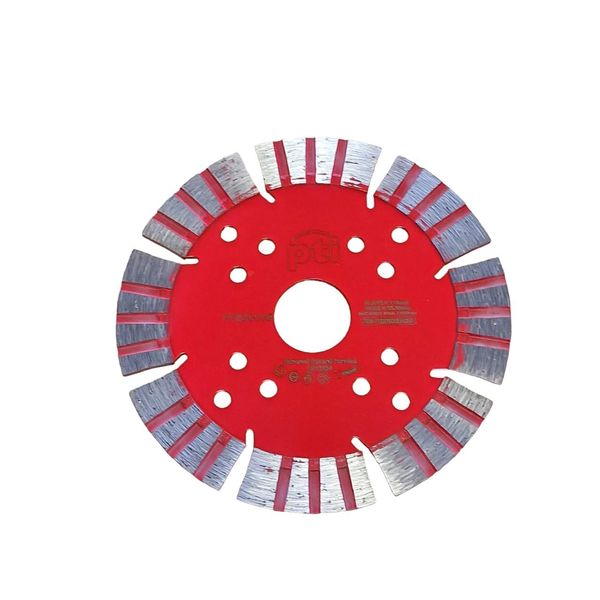 PTI 115mm Diamond Disc, Saw Blade Segmented Professional Cutting Discs for Angle Grinder Tile -Fast, Clean Cut on Porcelain, Granite, Marble, Concrete, Tiles, Stones, Bricks oscillating 4.5 inch