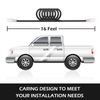 8 PACK HID Hazard Strobe Lights Kit White Emergency Warning Hideaway Driving