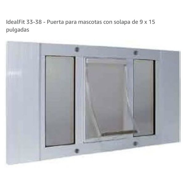 Ideal Pet Products 33 In. Aluminum Sash Window Pet Door Extra Large 33SWDXL