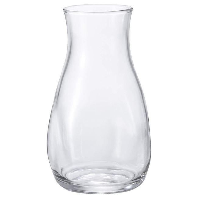 ADERIA B2404 Mini Flower Vase, Clear, Made in Japan, Flower Base, Vase, Fashionable, Glass, Vase Container, Dried Flowers, Ikebana, Present, Gift, Gift, Father's Day, Mother's Day, 60th Birthday, Easy