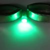 sourcingmap 5pcs 12V Green T3 Car Wedge LED Dash Gauge Instrument Panel Light