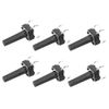 6 x 6 x 15 mm taktiler Druckschalter, DC12V 50mA DIP Micro Momentary Tact Sortimentskit Micro Button Switch Engineering Kunststoff
