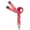 Customcard ltd. Staff, Visitor or Polka Dot Printed Lanyards - Snow White
