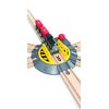 Hape Adjustable Rail Turntable – 6-Way Train Track Accessory with Rotating Knob for Big Engines