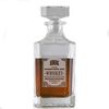 My Own Distillery Whiskey Label Square Decanter