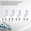 100pcs 2cm L Type PCB Mounting Feet with Screw for Gaming Board