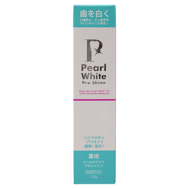 Medicated Pearl White Pro Shine 4.2 oz (120 g) [Quasi-drug]