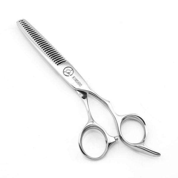 Barber Scissors Hair Thinning Scissors 5.75 Inch Hair Shears Professional Hair Scissors Sharp Hair Thinning Shears Convex Razor Edge 440c Barber Shears KINSARO