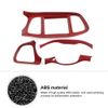 ??Dash Panel Instrument Cover & Steering Wheel Trim for Dodge Challenger 2015-23