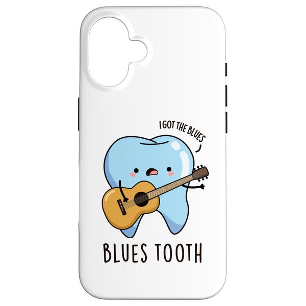 iPhone 16 Blues Tooth Funny Dental Pun Case