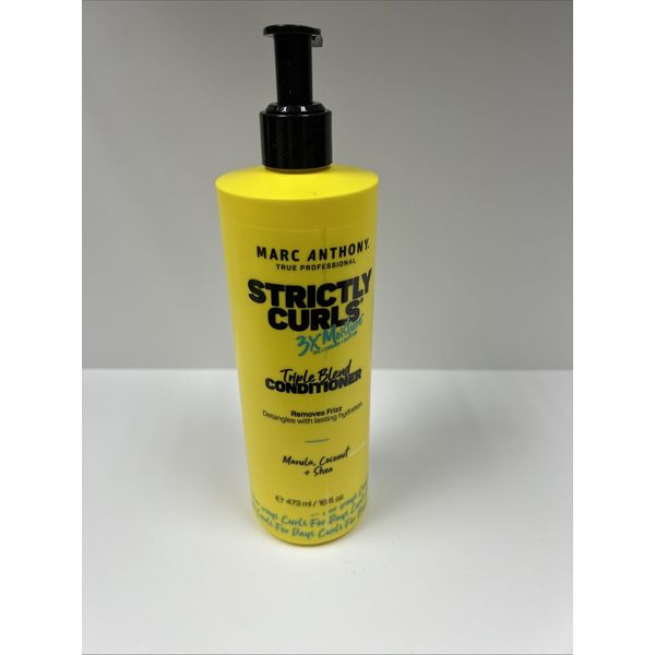 Marc Anthony Strictly Curls Triple Blend Conditioner 3X Moisture Marula Cocounut