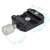 Replace Adapter with Arca-Swiss-Compatible Quick Release Clamp for Manfrotto rc2 Standard Tripod Ball Head Clamp Replacement Converter