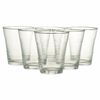 Kitchen Accessories Drinkware Glass Bottle with 6 Glasses (Colour: Clear)