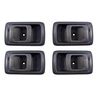 PT Auto Warehouse TO-2545G-QP - Inside Interior Inner Door Handle, Gray - 2 Left, 2 Right