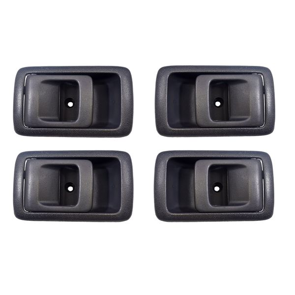 PT Auto Warehouse TO-2545G-QP - Inside Interior Inner Door Handle, Gray - 2 Left, 2 Right