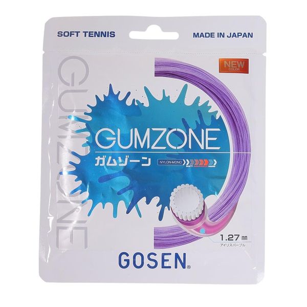 Gosen GOSEN Soft Tennis String GUMZONE Gum Zone SSGZ11 Single Line