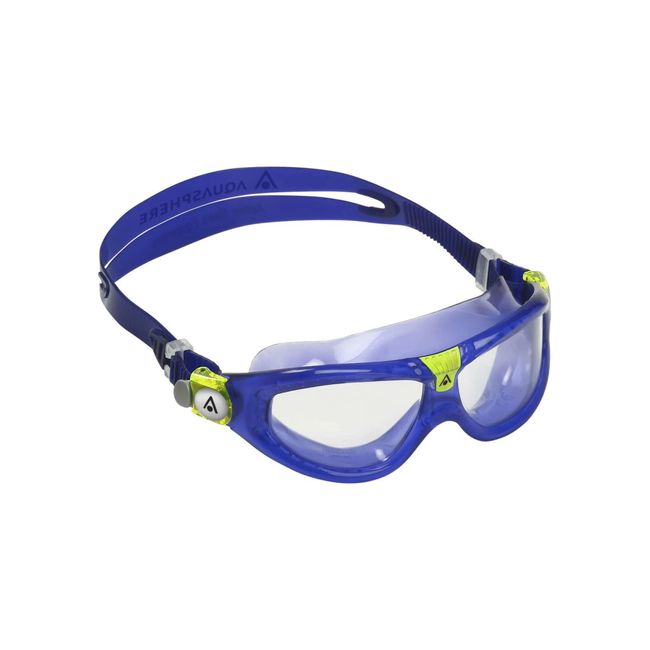 Aqua Sphere Aquasphere Lime Aquashere Seal Kids 2 (JNR) Maske – Violett/Limette (193.440), 14 Jahre, Einheitsgröße