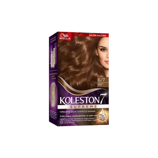 Wella Koleston Supreme Saç Boyası 6/7 Çikolata Kahve