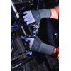 SHOWA 381 Nitrile Coated Work Glove, Grey, L