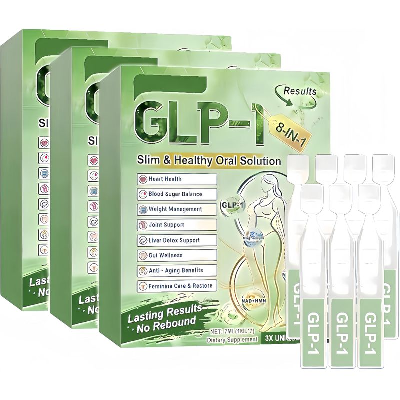 glp 1 oral solution GLP-1 8-in-ONE Solution Oral Liquid, 2026 New GLP-1 Oral Solution, Portable  Design(3Box) - Online Marketplace