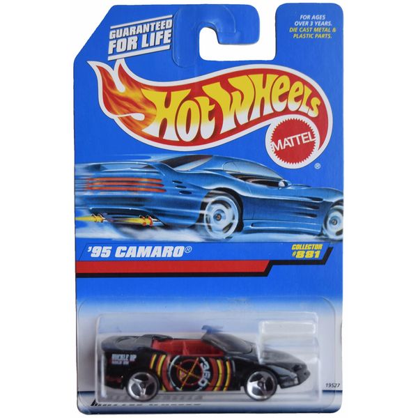 Hot Wheels '95 Camaro, Black Collector #881