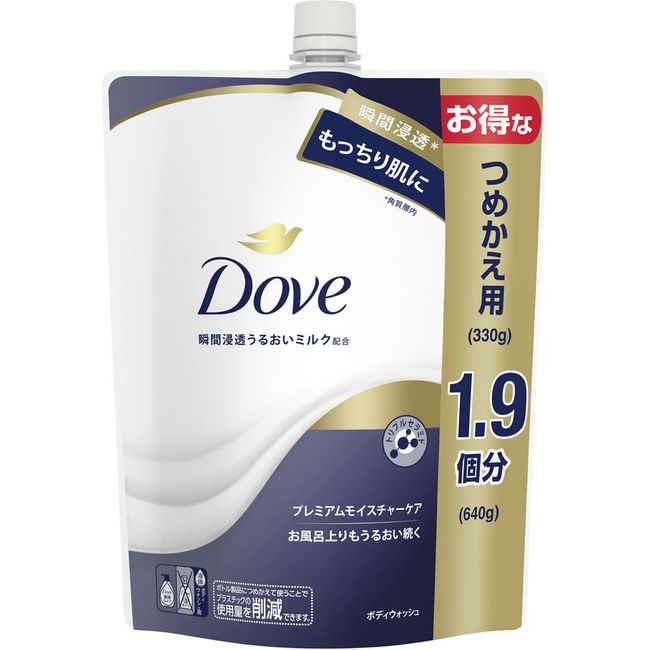 Unilever Japan Dove Body Wash Premium Moisture Care Refill 640g