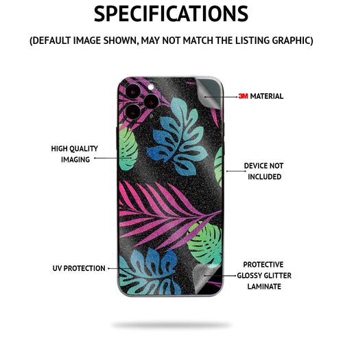 MightySkins Glossy Glitter Skin Compatible with Microsoft Surface Duo 2 - Marble Glitz | Protective, Durable High-Gloss Glitter Finish | Easy to Apply and Change Styles | Made in The USA