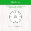 Mepiform with Safetac Technology 4"x7", 5 Count, Self Adherent Soft Silicone Sheeting for Scar Reduction