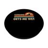Kayaking Makes Me Wet PopSockets mit austauschbarem PopGrip