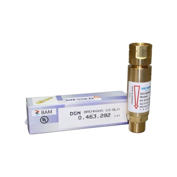 Non-return protection knife explosion protection utility site template fuel gas Ace