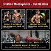 Creatine Monohydrate Capsules Build Muscle, Boost Strength Improve Performance