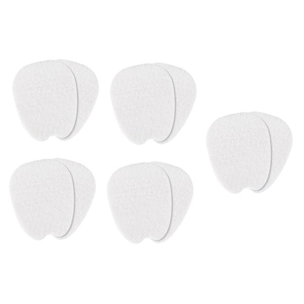 RORPOIR Shoe Tongue Pads for Loafers and Boots - 5 Pairs of Felt Metatarsal Inserts for Women - Unisex Adhesive Foot Cushions Relief from Friction High Heel Protectors Sneaker Heels and