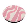 Retro Liquid Swirl Abstract Pattern in Light Blush PopSockets Swappable PopGrip