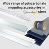 SAMPLE - Polycarbonate Roofing Sheets Various Colour and Thickness (Approx 10cm x 10cm)